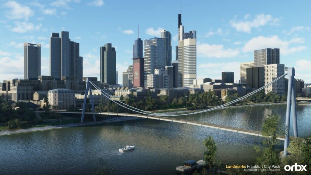 Mainhattan im Anflug - ORBX zeigt mehr von Frankfurt Landmarks