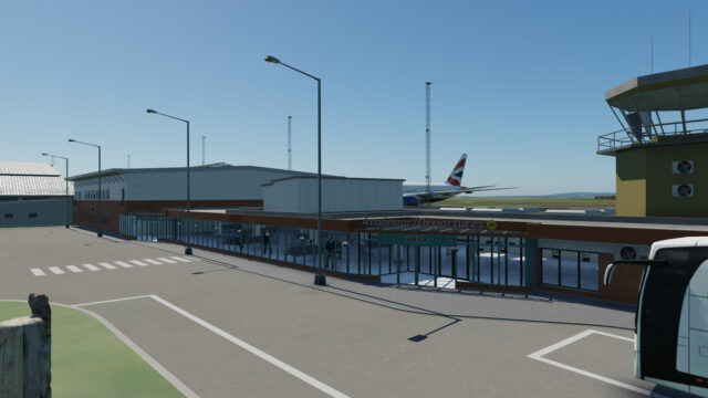 X-Plane 12: ESOE Örebro Airport von MXI Design (auch für MSFS erhältlich)