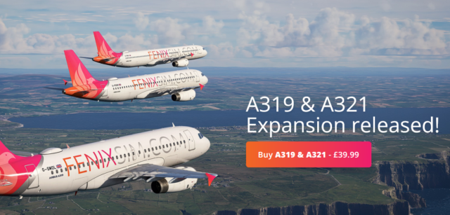 Fenix A319/A321 Expansion released!