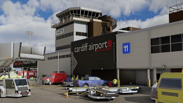 EGFF Cardiff Airport MSFS