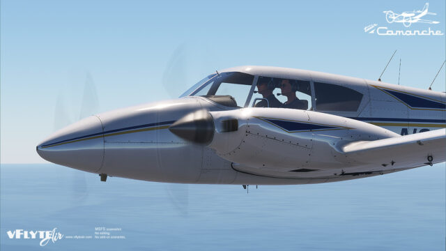 vFlyteAir betritt neues Terrain mit PA-30 Twin Comanche für MSF20