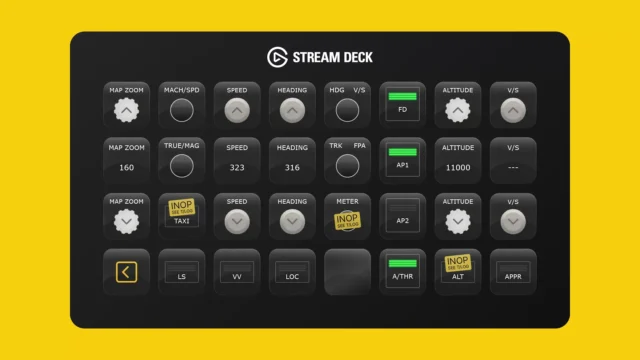 Flight Panels veröffentlicht Stream Deck Profile für FlyByWire A380X