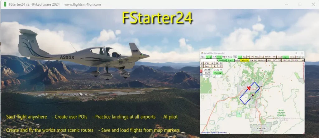 FStarter24 V2 für MSFS: Funktionen und Details