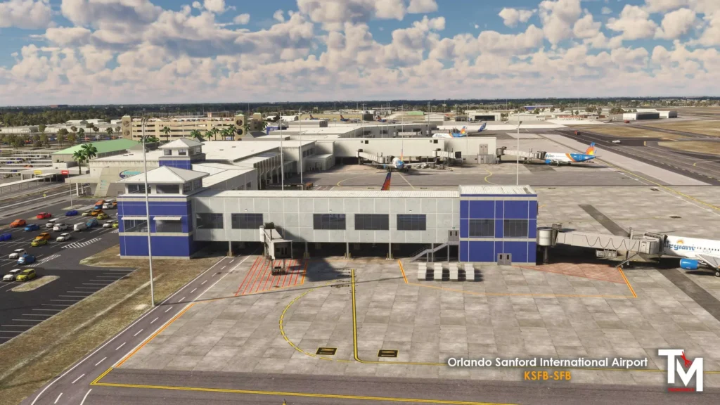 Orlando Sanford International Airport (KSFB) jetzt für MSFS und X-Plane 12 verfügbar